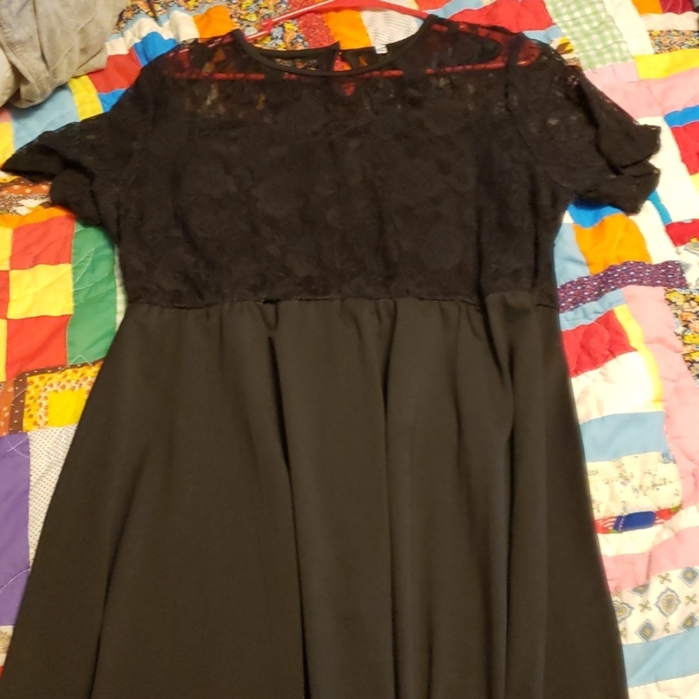 Black Lace Dress